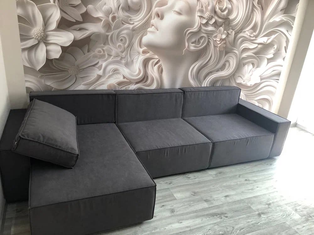 Реальное фото углового дивана-кровати ДобрыйЯ у покупателя